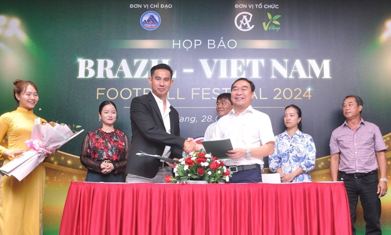 Lễ hội Bóng đá Brazil - Việt Nam năm 2024 sẽ được tổ chức tại Đà Nẵng