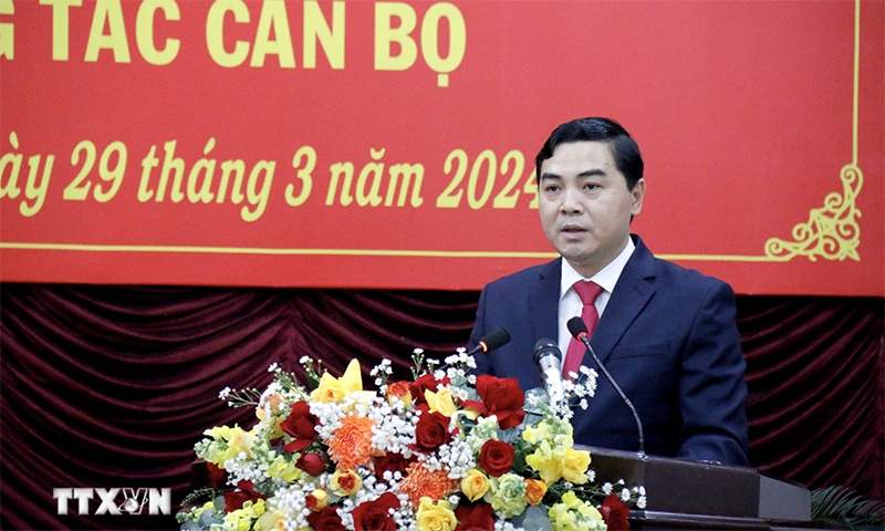 Ông Nguyễn Hoài Anh giữ chức Bí thư Tỉnh ủy Bình Thuận nhiệm kỳ 2020-2025