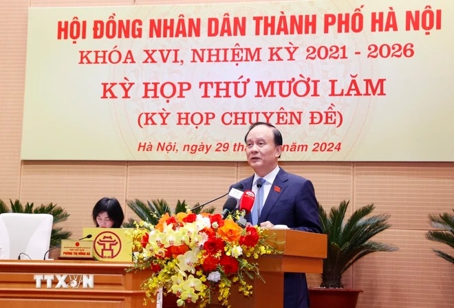 HĐND thành phố Hà Nội quyết nghị điều chỉnh Kế hoạch đầu tư công năm 2024
