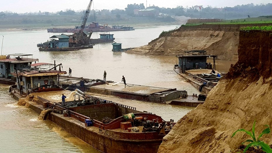 Nam Định: Xử lý nghiêm người đứng đầu địa phương nếu để tình trạng khai thác cát trái phép, gây hậu quả nghiêm trọng