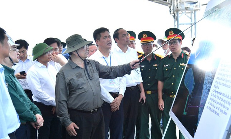 Thủ tướng khảo sát một số công trình, dự án tại thành phố Phú Quốc, tỉnh Kiên Giang