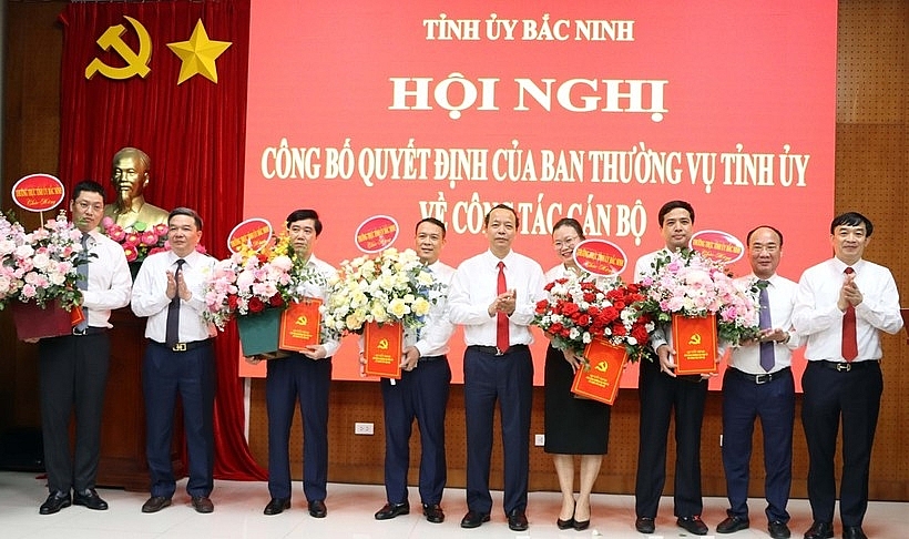 Bắc Ninh: Điều động, phân công nhiều nhân sự chủ chốt