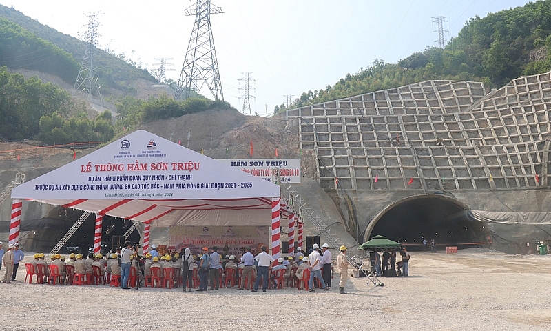 Bình Định: Thông hầm Sơn Triệu trước 1 tháng