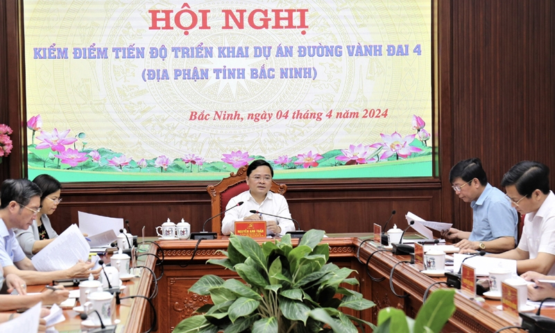 Bắc Ninh: Quyết liệt tháo gỡ các khó khăn dự án trọng điểm đường Vành đai 4