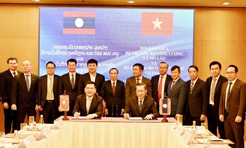 Thúc đẩy hợp tác trong lĩnh vực năng lượng và khoáng sản với Lào