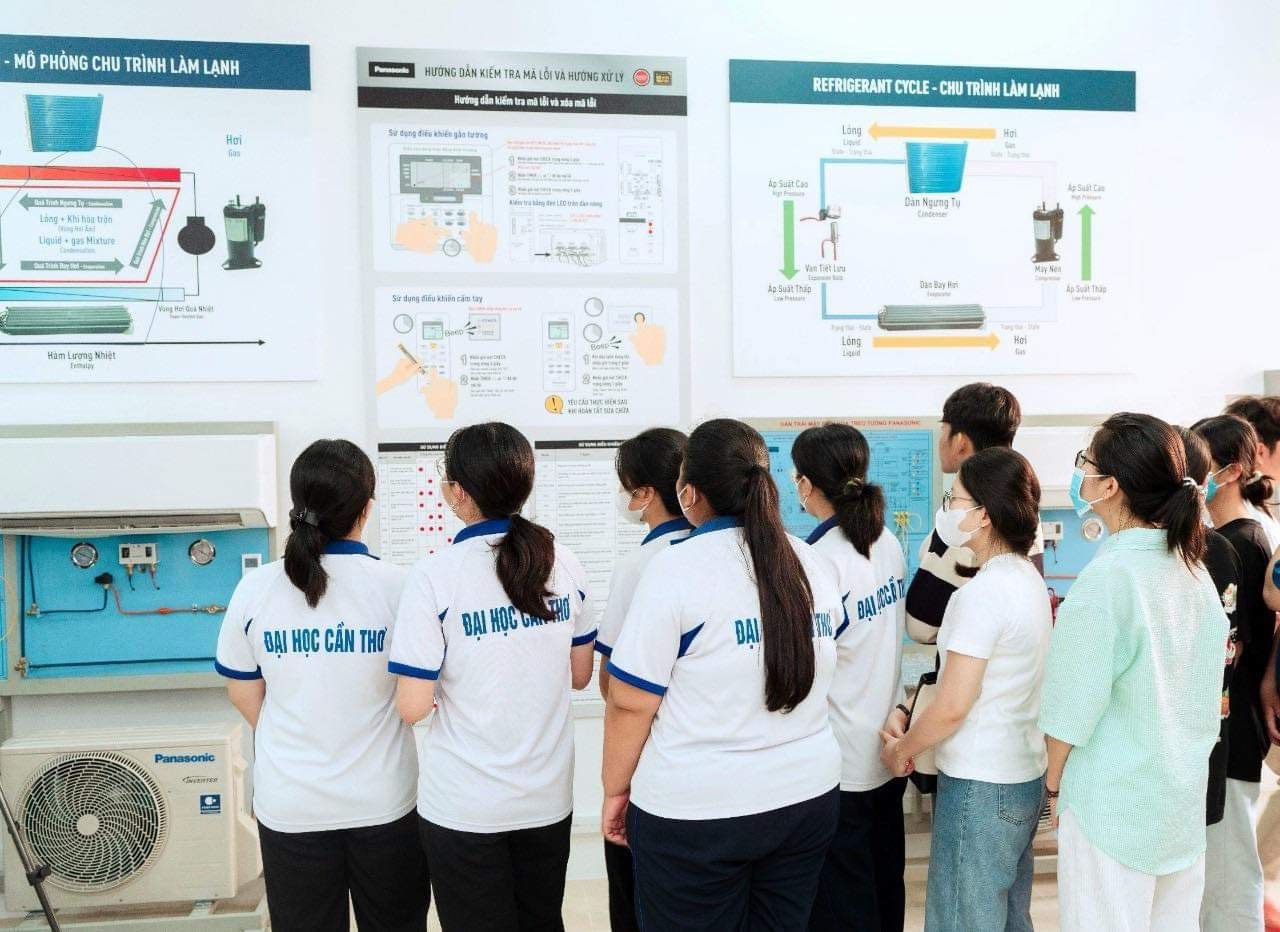 Panasonic Việt Nam bàn giao trung tâm giải pháp HVAC cho Trường Bách Khoa – Đại học Cần Thơ