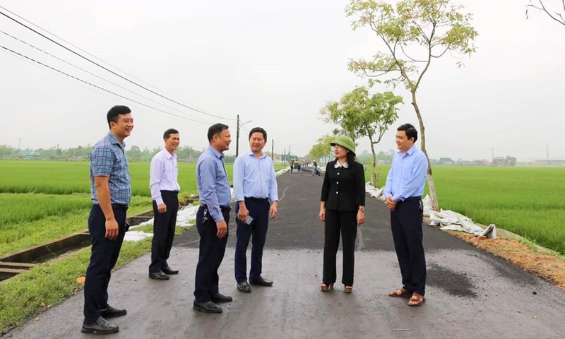 Hà Tĩnh: Thạch Hà hướng tới mục tiêu đạt chuẩn huyện nông thôn mới nâng cao trong năm 2024