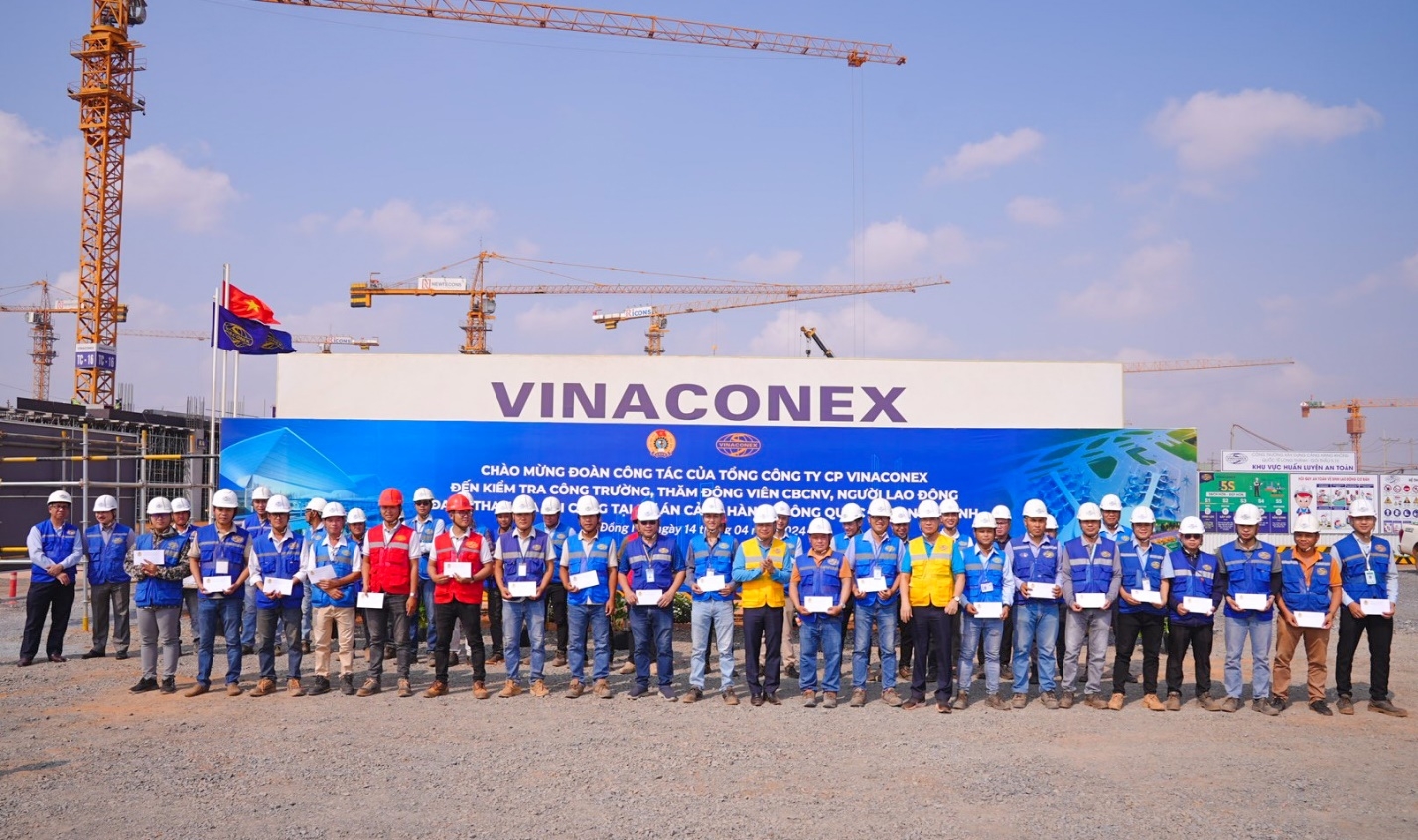 Vinaconex phát động thi đua tại dự án Cảng hàng không quốc tế Long Thành