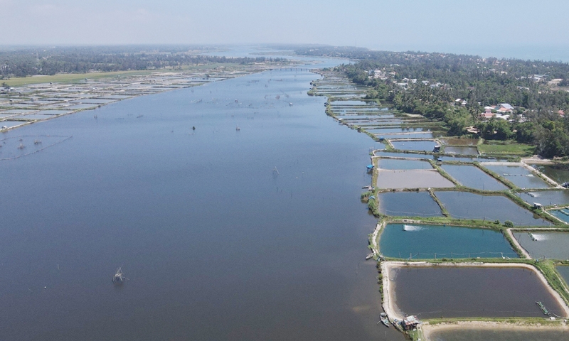 Quảng Nam: Đầu tư hơn 2.700 tỷ nạo vét sông Trường Giang