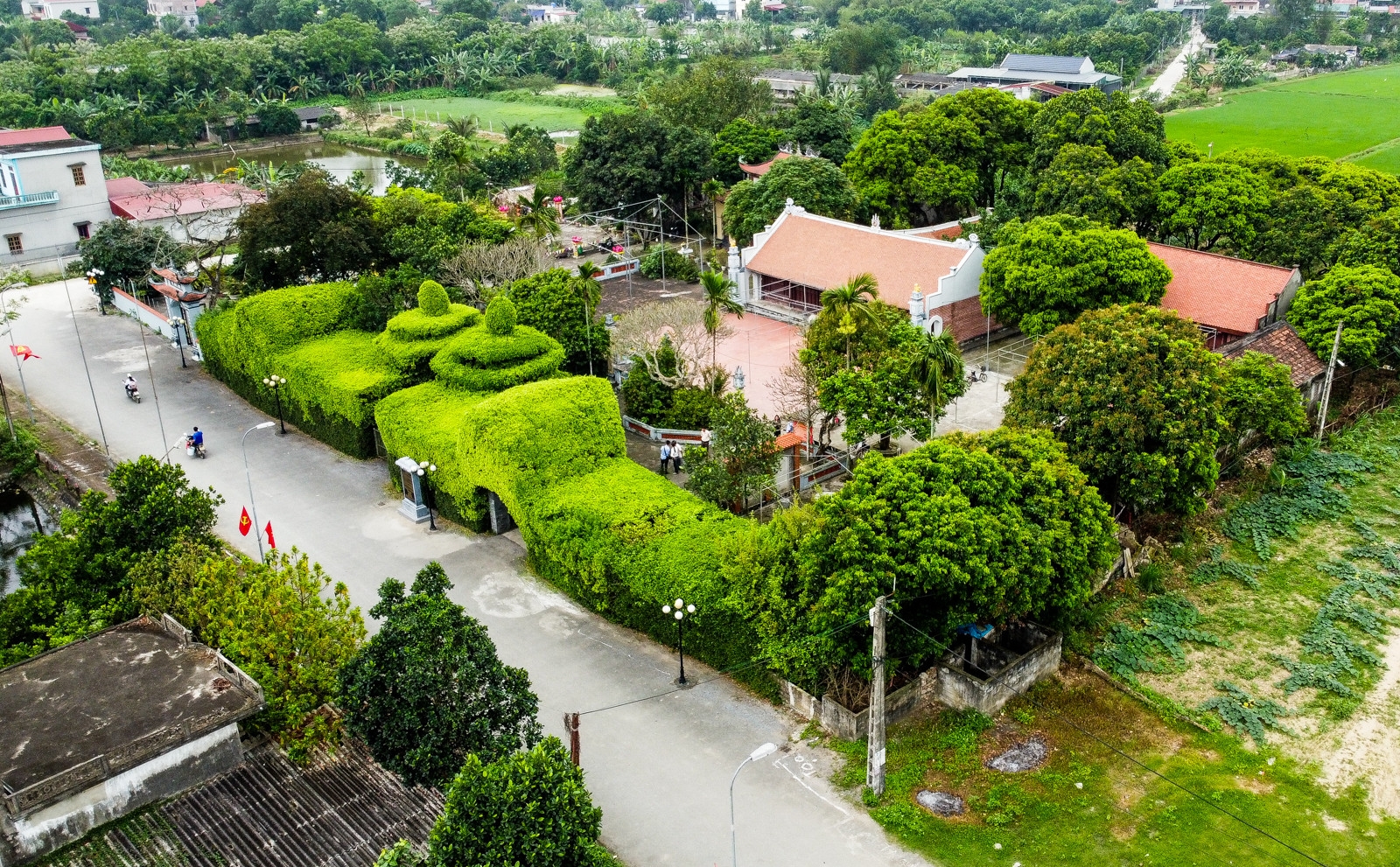Cảnh độc đáo ở nơi thờ nữ tình báo đầu tiên của chính sử Việt Nam