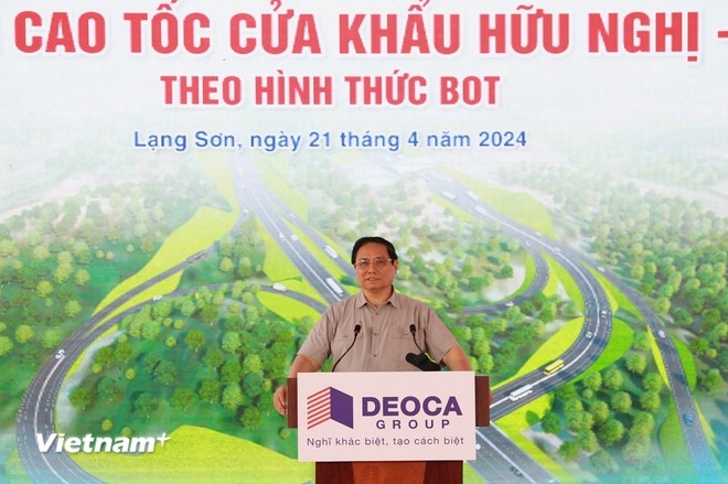 Thủ tướng phát lệnh khởi công Dự án Cao tốc Chi Lăng-cửa khẩu Hữu Nghị