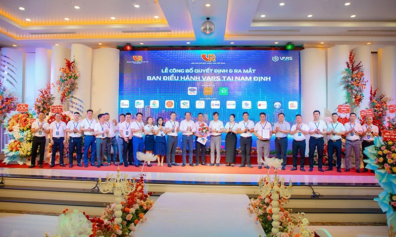 Hội Môi giới Bất động sản Việt Nam thành lập và ra mắt Ban điều hành tại Nam Định