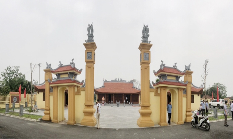 Vĩnh Tường (Vĩnh Phúc): Khánh thành đền Liệt sĩ Nguyễn Thái Học