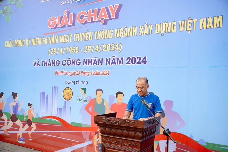 Giải chạy ngành Xây dựng Bắc Ninh 2024: Vui khoẻ để cống hiến