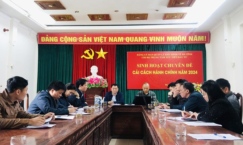 Ban Quản lý Khu kinh tế tỉnh Hà Tĩnh: Đẩy mạnh cải cách hành chính Nhà nước, nâng cao hiệu quả thu hút đầu tư