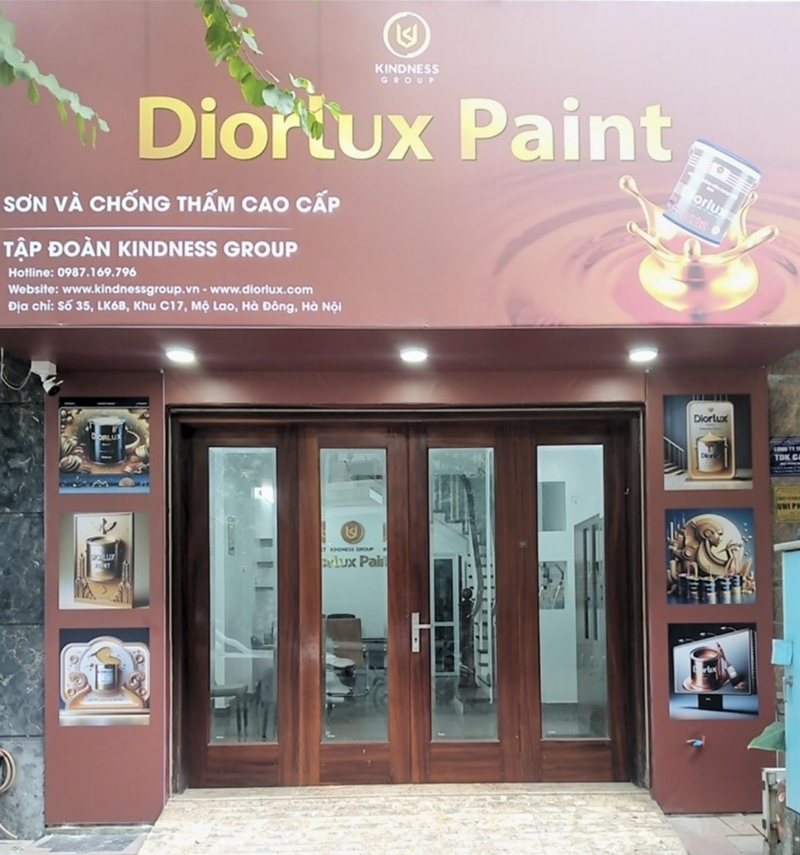 Sơn Diorlux - Đẳng cấp mới của sơn men sứ ngoại thất