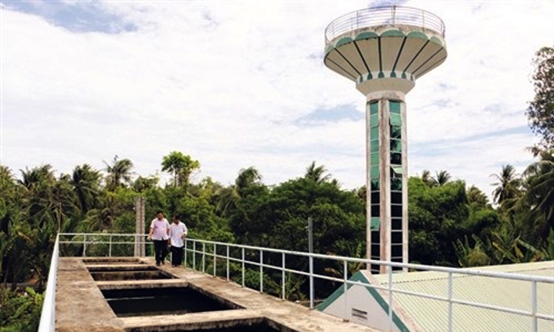 Vĩnh Long: Hơn 200 tỷ đồng đầu tư hệ thống cấp nước sạch