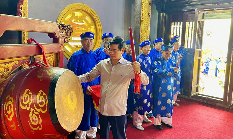 Hạ Long (Quảng Ninh): Khai hội đền Đức Ông Trần Quốc Nghiễn năm 2024