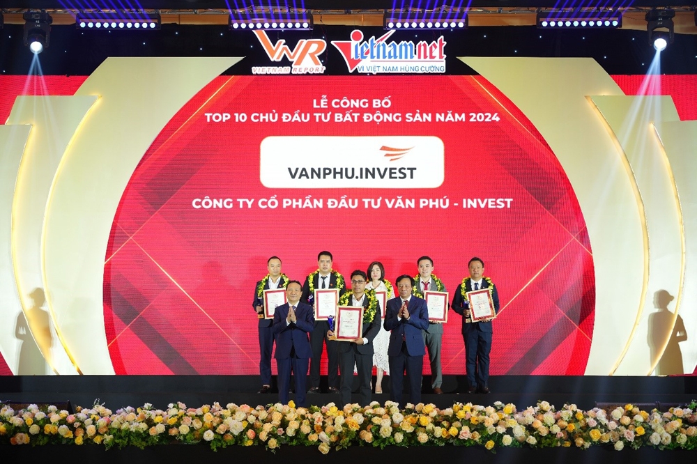 Văn Phú – Invest lần thứ 2 liên tiếp lọt vào danh sách Top 10 Chủ đầu tư bất động sản