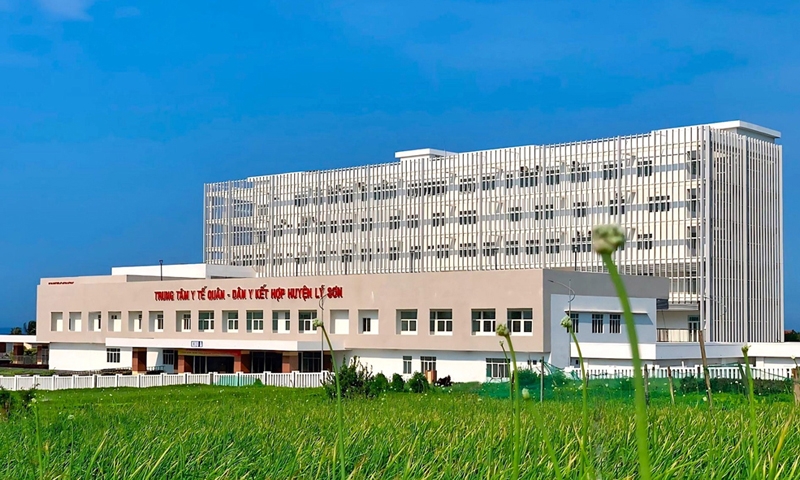 Quảng Ngãi: Đưa vào sử dụng Trung tâm Y tế trăm tỷ ở huyện đảo Lý Sơn