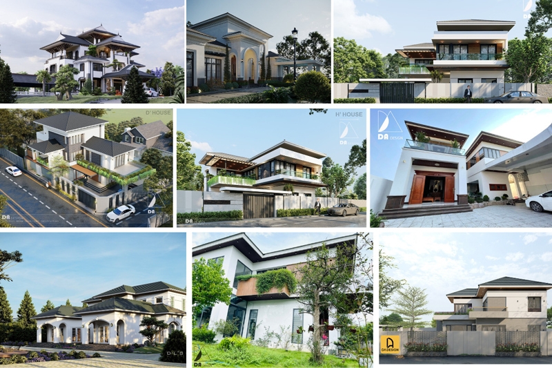Top 100 mẫu biệt thự 2 tầng mái Nhật đẹp hiện đại xu hướng mới nhất