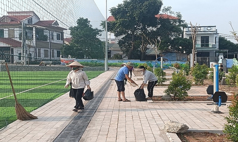 Vĩnh Phúc: Phát huy sức mạnh toàn dân trong xây dựng thôn Nông thôn mới nâng cao, kiểu mẫu