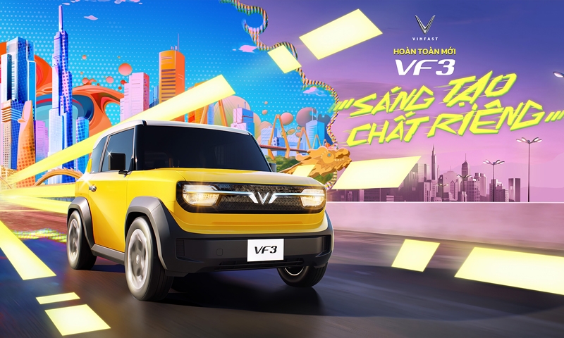 VinFast công bố nhận cọc VF 3 với giá đặc biệt chỉ từ 235 triệu đồng