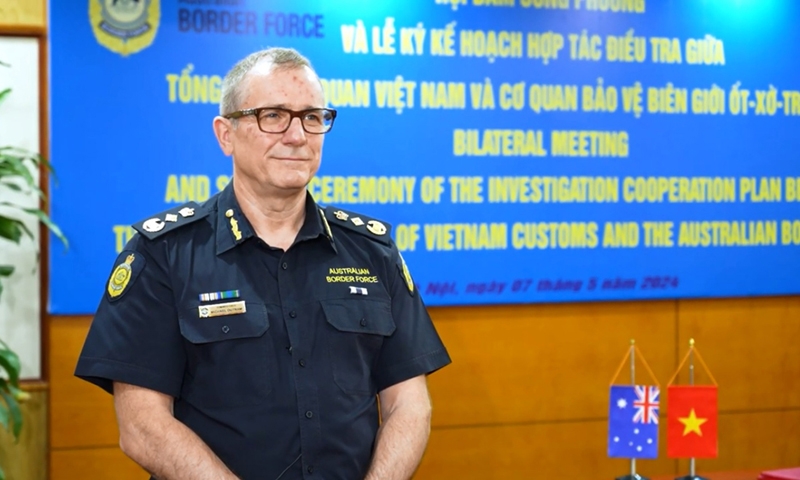 Hải quan Việt Nam và Cơ quan Bảo vệ biên giới Australia có nhiều điểm tương đồng trong quan hệ hợp tác