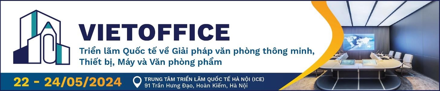 Sức mạnh đòn bẩy của VietOffice 2024 - Triển lãm chuyên ngành giải pháp văn phòng thông minh, thiết bị, máy và văn phòng phẩm