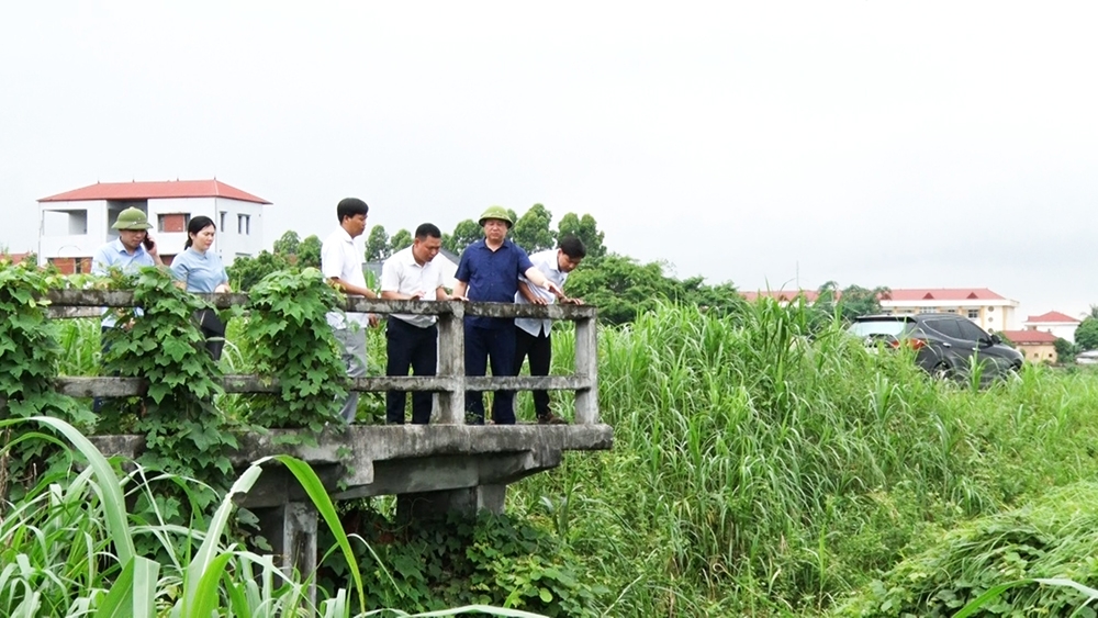 Lập Thạch (Vĩnh Phúc): Kiểm tra thực tế, ghi nhận và xử lý kiến nghị của cử tri