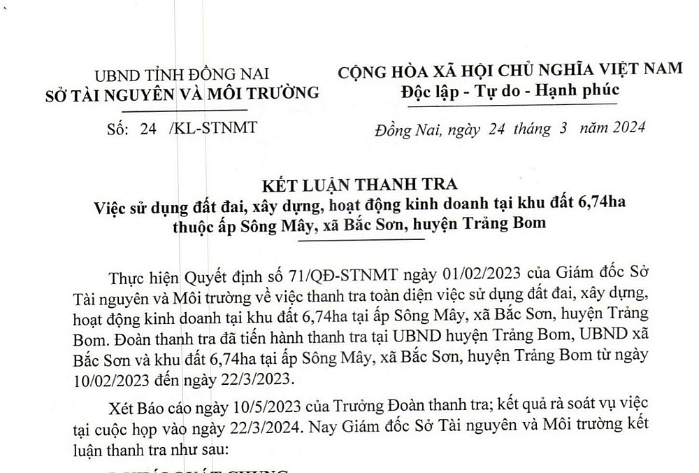 Đồng Nai: Nhiều công trình xây dựng trái phép trên đất nông nghiệp ở huyện Trảng Bom không được kiểm tra, xử lý kịp thời