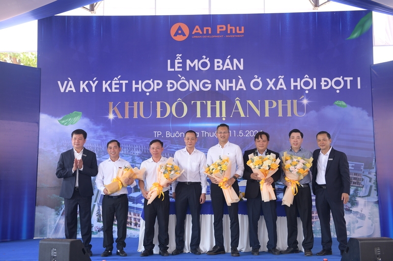 Buôn Ma Thuột: Công ty Cổ phần Đầu tư - Phát triển đô thị Ân Phú mở bán căn hộ chung cư nhà ở xã hội đợt 1