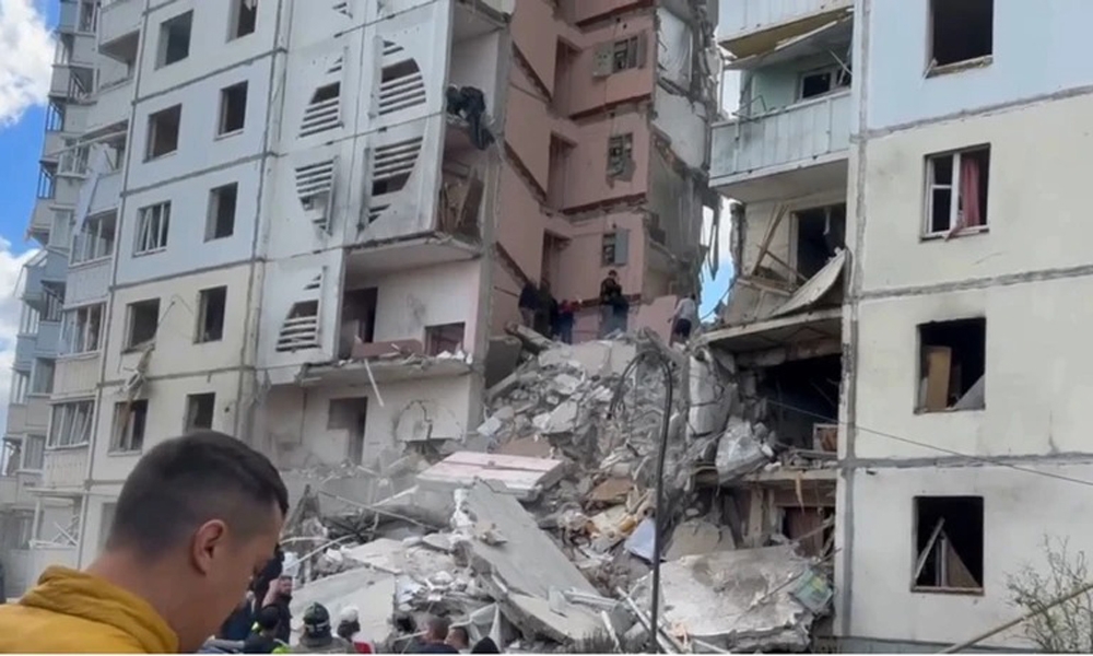 Nga: Sập nhà chung cư cao tầng gây thương vong tại thành phố Belgorod