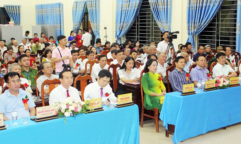 Thanh Chương (Nghệ An): Xã Thanh Chi đón nhận Bằng công nhận xã đạt chuẩn nông thôn mới