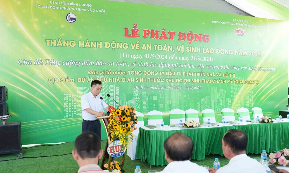 Tổng Công ty HUD: Phát động “Tháng Hành động về an toàn, vệ sinh lao động” năm 2024