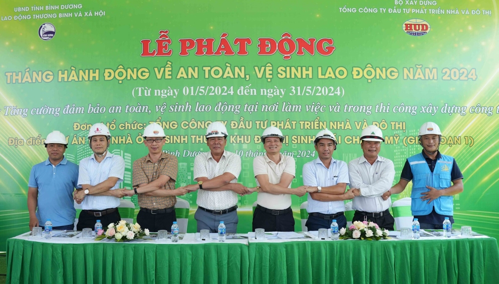 Tổng Công ty HUD: Phát động “Tháng Hành động về an toàn, vệ sinh lao động” năm 2024