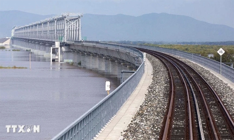 Lào và Thái Lan bắt đầu chạy thử dịch vụ đường sắt xuyên biên giới mới