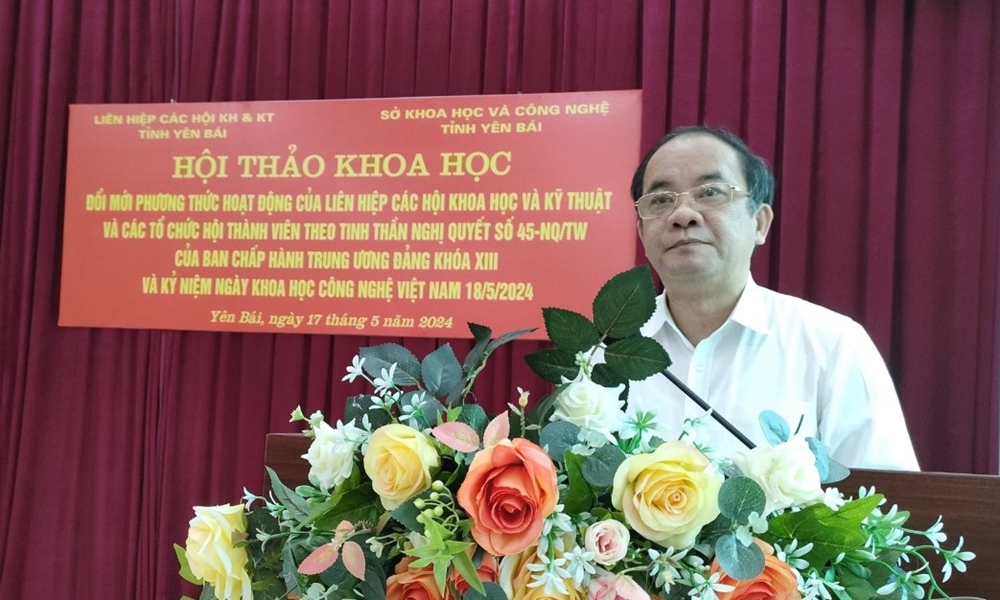 Yên Bái: Tổ chức hội thảo kỷ niệm Ngày Khoa học và Công nghệ Việt Nam