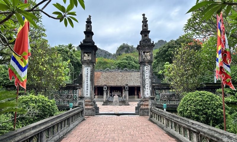 Ninh Bình: Kiến trúc độc đáo đền vua Đinh Tiên Hoàng tại Cố đô Hoa Lư