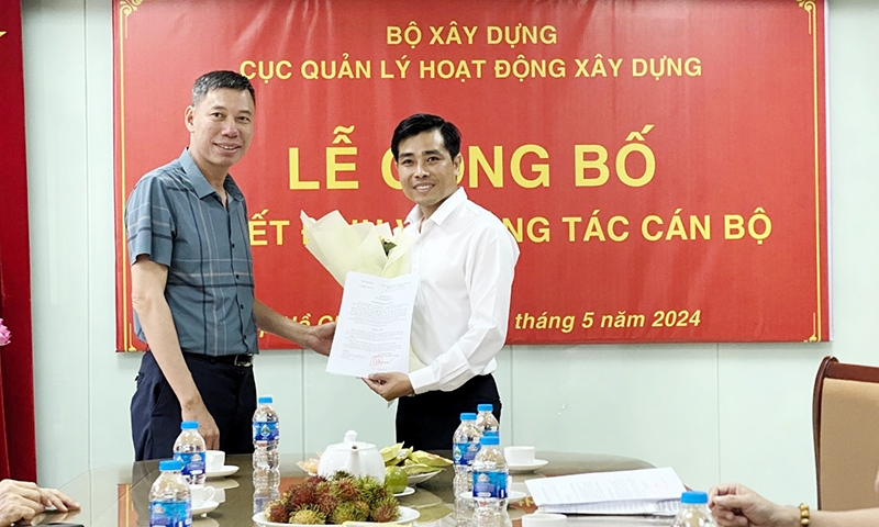 Ông Nguyễn Phước Toàn giữ chức Phó Giám đốc Trung tâm Tư vấn xây dựng và Phát triển đô thị phía Nam