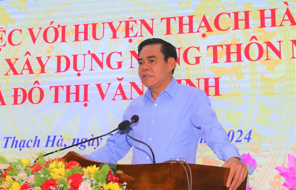 Thạch Hà (Hà Tĩnh): Tập trung nguồn lực đẩy nhanh tiến độ xây dựng huyện nông thôn mới nâng cao