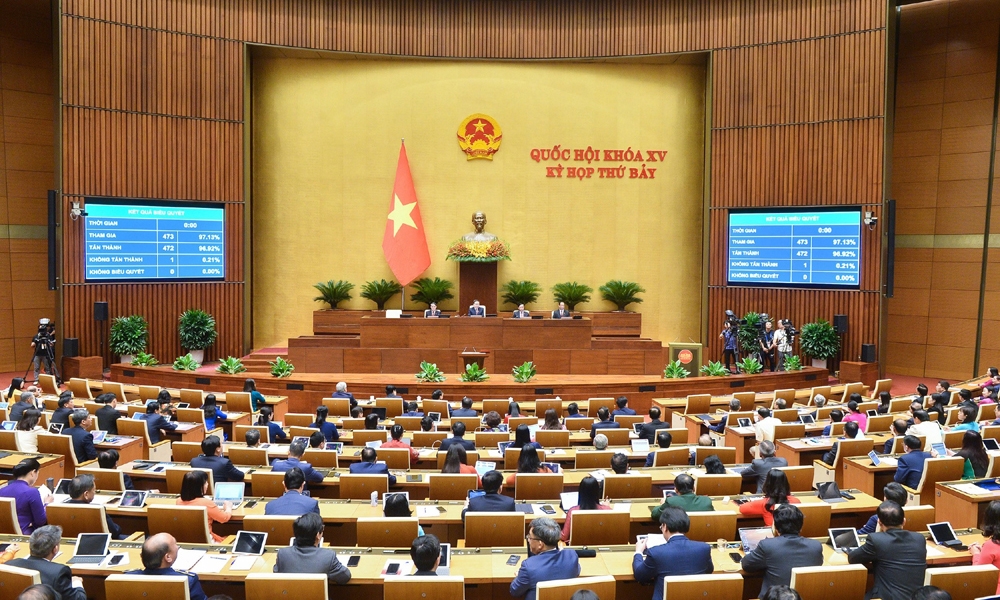 Quốc hội hoàn thành công tác nhân sự theo chương trình Kỳ họp thứ 7