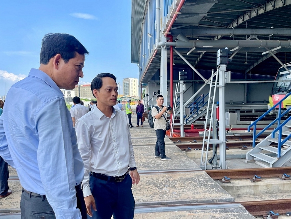 Hội đồng kiểm tra hiện trường Dự án Tuyến đường sắt đô thị đoạn Nhổn - ga Hà Nội