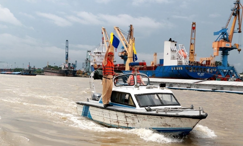 Hà Nội: Kiểm tra công tác bảo đảm trật tự, an toàn giao thông đường thủy nội địa