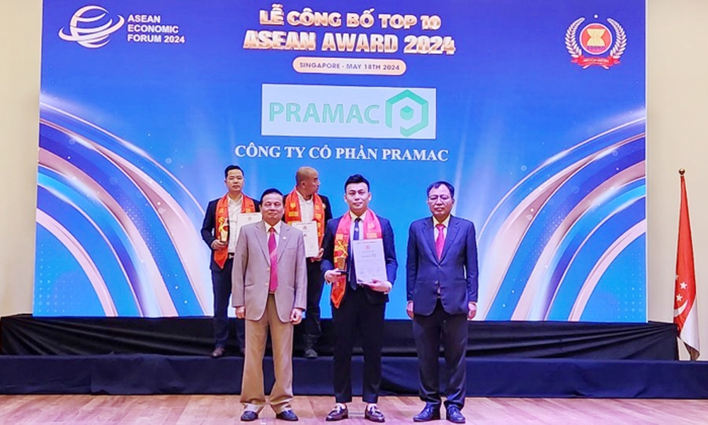 Công ty Cổ phần Pramac: Khẳng định chất lượng với vị trí Top 10 Doanh nghiệp tiêu biểu ASEAN
