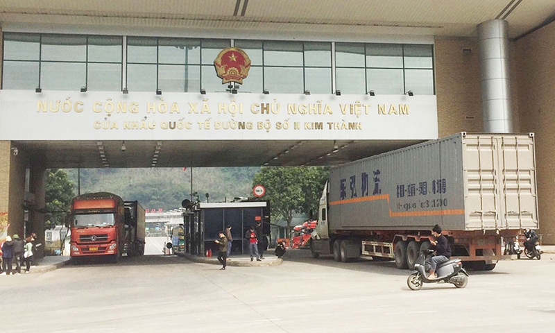 Lào Cai sẽ triển khai xây dựng cửa khẩu thông minh tại Cửa khẩu quốc tế đường bộ số II Kim Thành