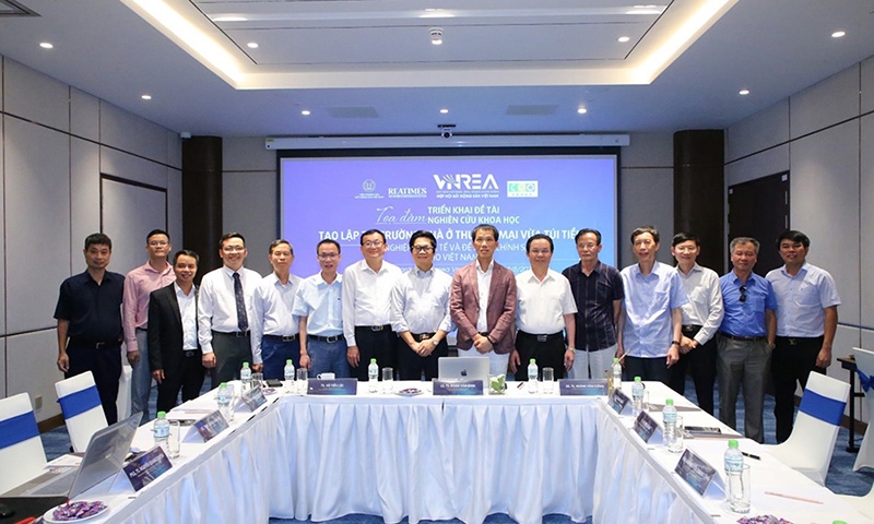 VNREA tổ chức Tọa đàm triển khai đề tài nghiên cứu về thị trường nhà ở thương mại vừa túi tiền