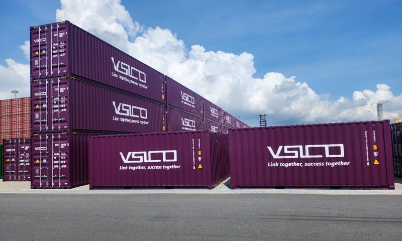 Hòa Phát bàn giao lô vỏ container cho VSICO