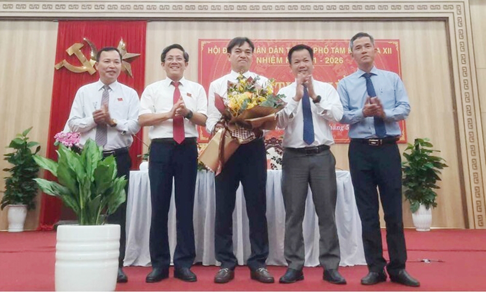 Quảng Nam: Ông Nguyễn Duy Ân giữ chức Chủ tịch UBND thành phố Tam Kỳ