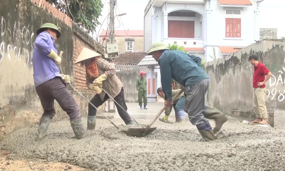Bắc Giang: Điều chỉnh một số tiêu chí, chỉ tiêu trong xây dựng nông thôn mới